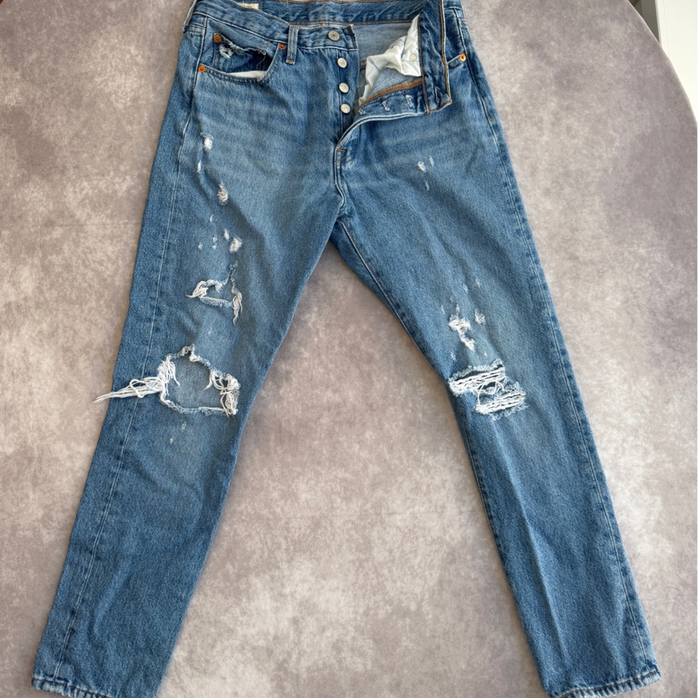 Levi's Classic Blue Denim Jeans